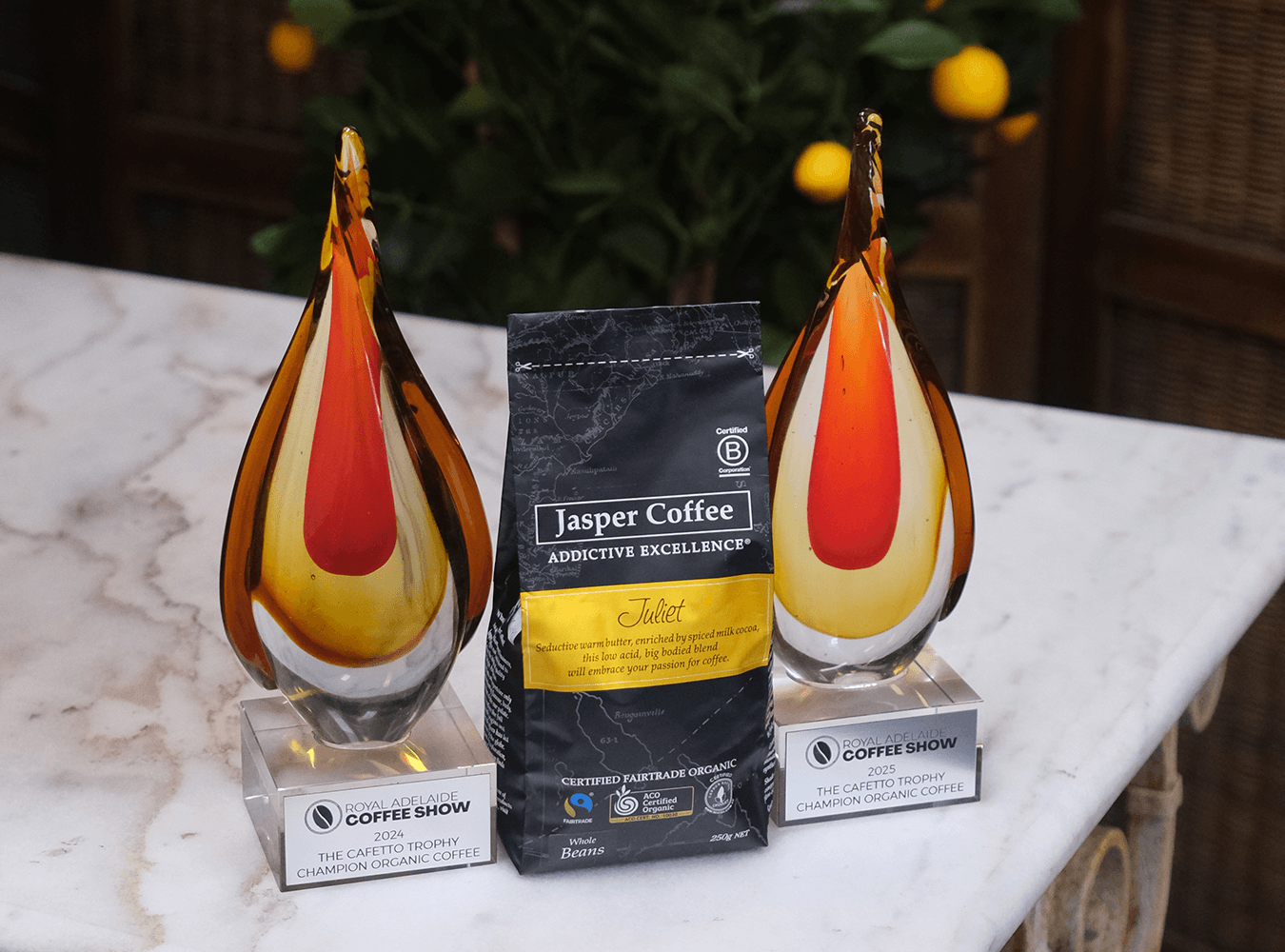 Juliet Blend Named Best Organic Coffee at the 2025 Royal Adelaide Coffee Show
