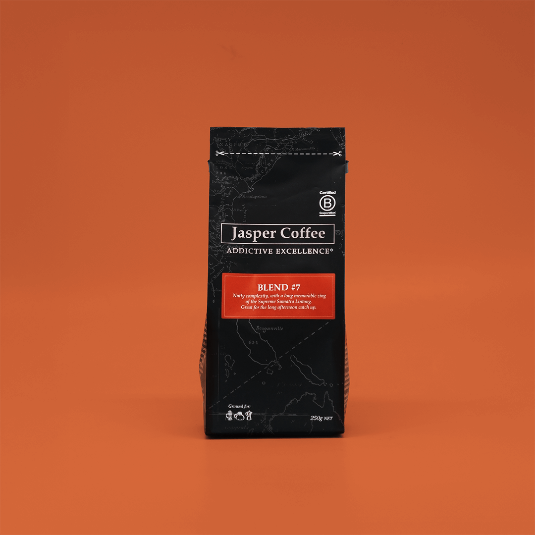 Blend Seven Coffee Beans | B Corp Jasper Coffee roasted in Melbourne
