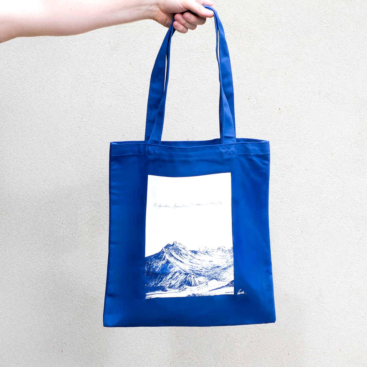 Jasper Tote Bag Blue