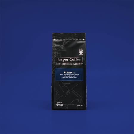 Photo of Blend One Coffee Beans Carbon Neutral B Corp Certified
