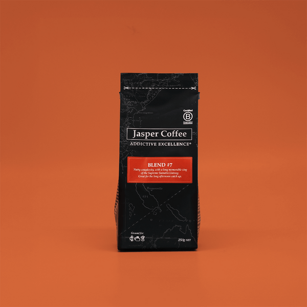 Blend Seven Coffee Beans | B Corp Jasper Coffee roasted in Melbourne