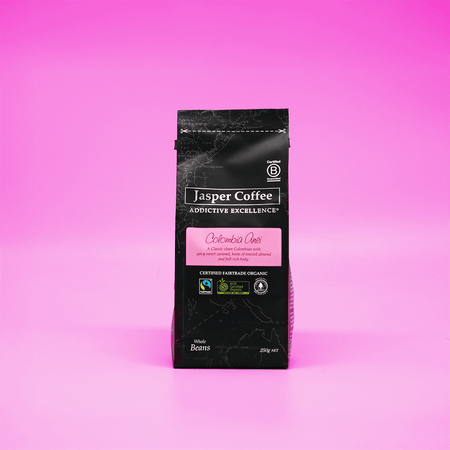 Photo of Colombia Anei Fair Trade Certified Organic Coffee Beans Carbon Neutral B Corp Certified