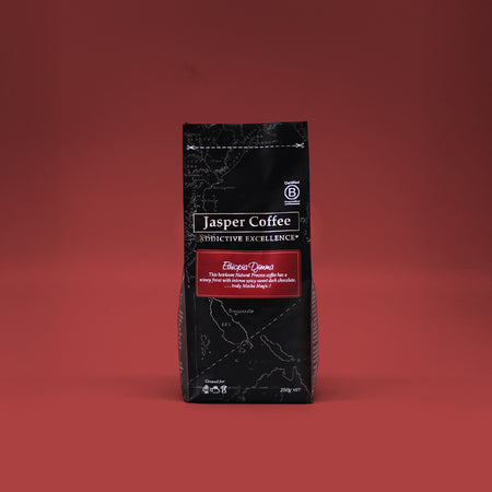 Photo of Ethiopia Djimma Natural Coffee Beans Carbon Neutral B Corp Certified
