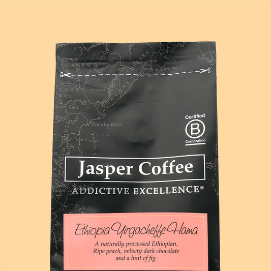 A bag of hama coffee