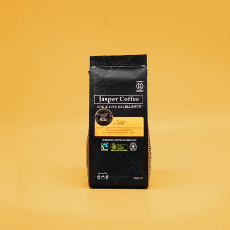Photo of Juliet Blend Fair Trade Certified Organic Coffee Beans Carbon Neutral B Corp Certified