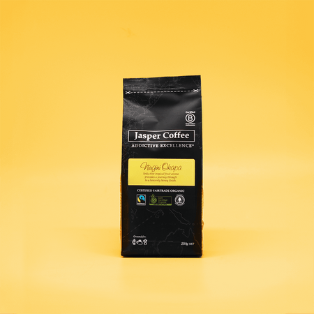Photo of Niugini Okapa Fair Trade Certified Organic Coffee Beans Carbon Neutral B Corp Certified