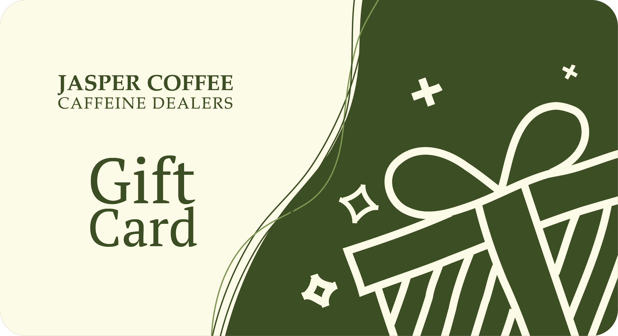 Jasper Coffee Gift Card
